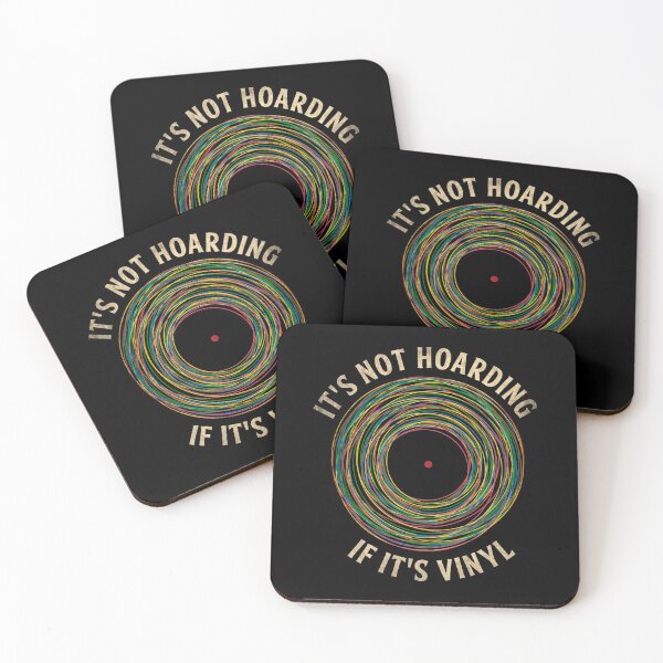 Item preview, Vinyl Records Collector Audiophile Geek Retro Music Lover designed and sold by MintaApparel.