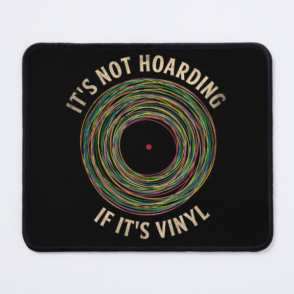 Item preview, Vinyl Records Collector Audiophile Geek Retro Music Lover designed and sold by MintaApparel.
