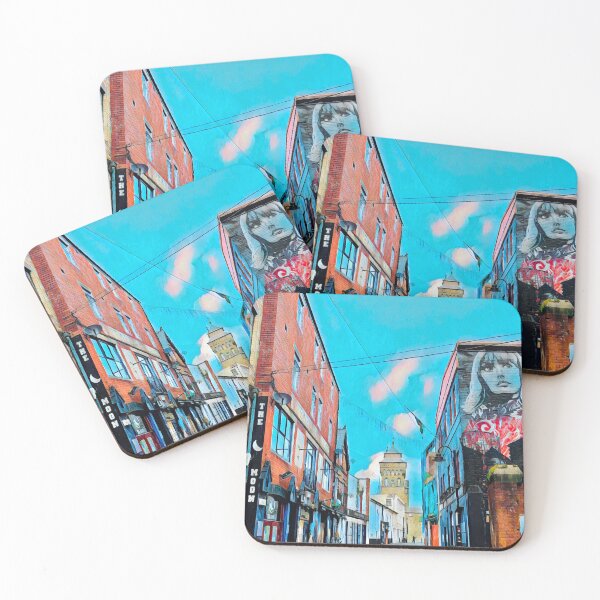 Item preview, Calles de Cardiff designed and sold by Sofia-Draws.