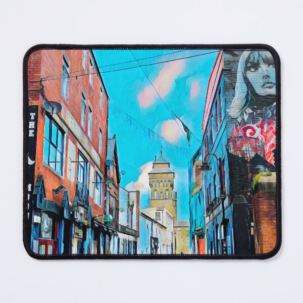 Item preview, Streets of Cardiff designed and sold by Sofia-Draws.