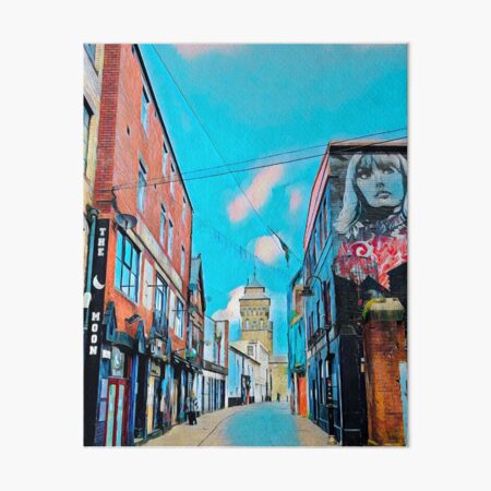 Artikel-Vorschau von Straßen von Cardiff, designt und verkauft von Sofia-Draws.