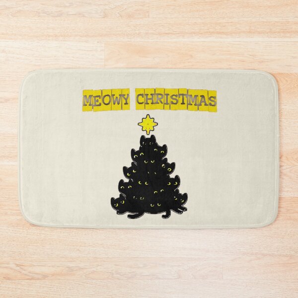 Item preview, MEOWY CHRISTMAS - Cat Christmas Tree Design designed and sold by RaglanRose.