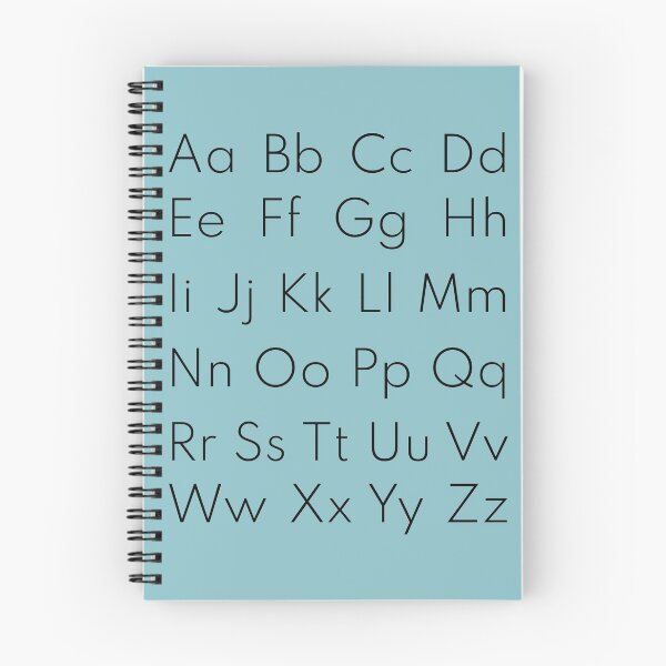 Item preview, ABC Alphabet Letters Wall Art For Kids Room, Playroom, Classroom - Blue Educational Wall Art designed and sold by thelustrous.