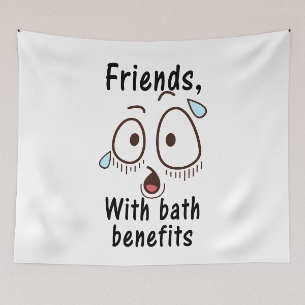 Item preview, Friends with bath benefits designed and sold by aventi24.
