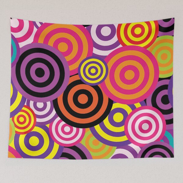 Item preview, Color geometric shapes art designed and sold by artdragongift 15.