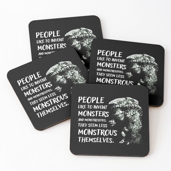 Item preview, Ogre - People Like To Invent Monsters and Monstrosities - They Feel Less Monstrous Themselves - Fantasy designed and sold by Fenay Designs.