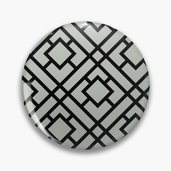 Artikelvorschau, Pale Green and Black Tessellation Line Pattern 24 Pairs Dulux 2022 Popular Colour Tranquil Dawn - Color Trends entworfen und verkauft von ColorOfTheYears.