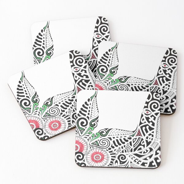 Item preview, Pohutukawa and Fern designed and sold by Linda Bassett.