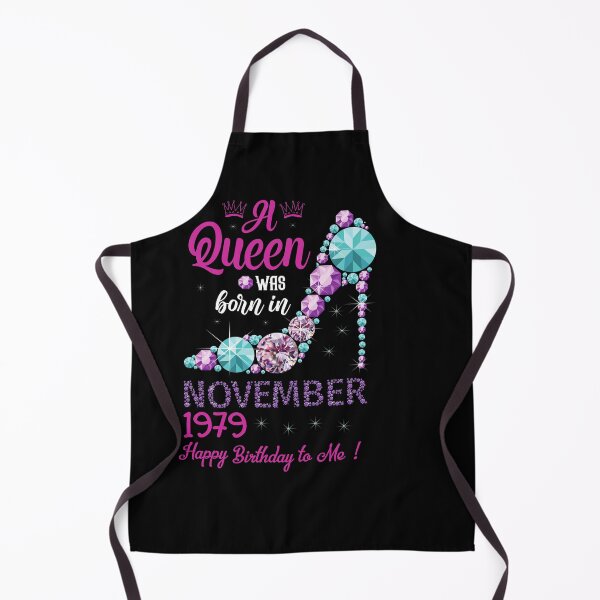 Item preview, A queen was born in November 42th Birthday 1979 designed and sold by Ibu83.