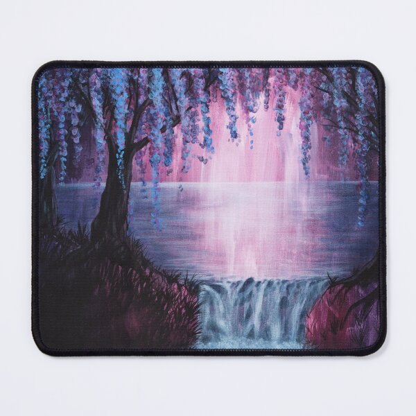Item preview, Weeping Willow Lake, Abstract Landscapes with Willow Trees and a Lake designed and sold by PrettyLittlePic.