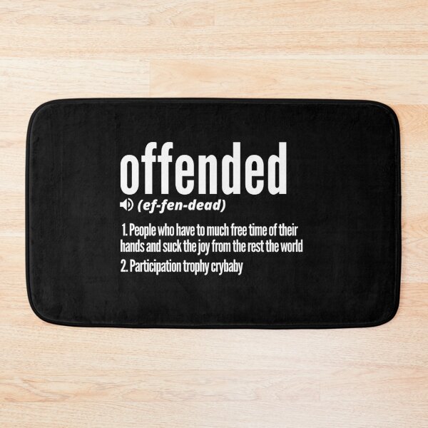 Item preview, Funny Offended Definition - Sarcasm Sarcastic Graphic Print  designed and sold by Vibbin4Life33.