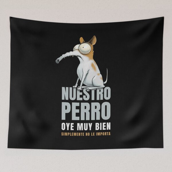 Item preview, Divertido diseño de perro español - Nuestro Perro designed and sold by FD-Design.