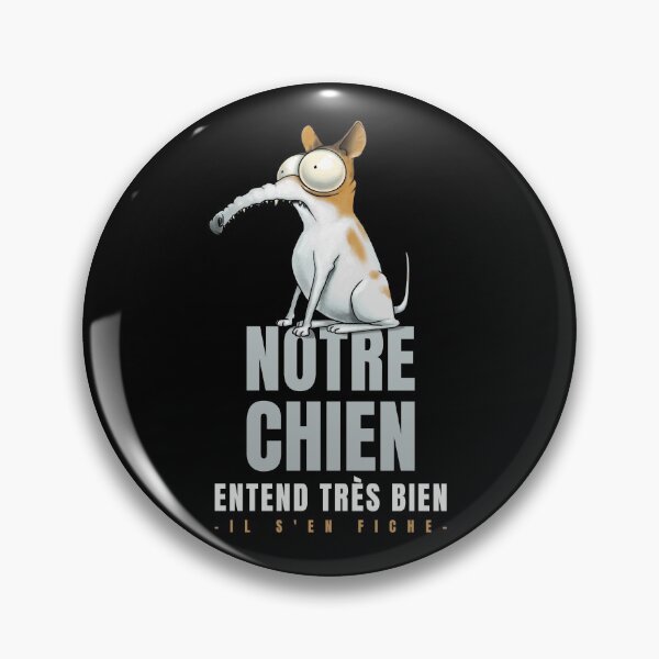 Item preview, Funny French Dog Design - Notre Chien designed and sold by FD-Design.
