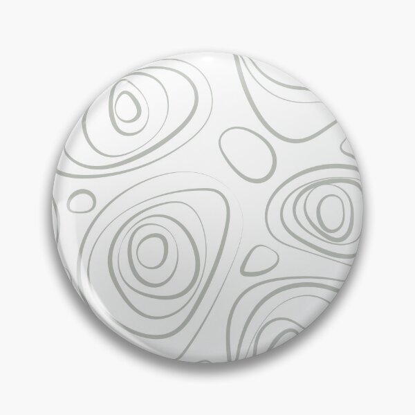 Artikelvorschau, Pale Green and White Wacky Retro Circle Pattern Pairs Dulux 2022 Popular Colour Tranquil Dawn - Color Trends entworfen und verkauft von ColorOfTheYears.