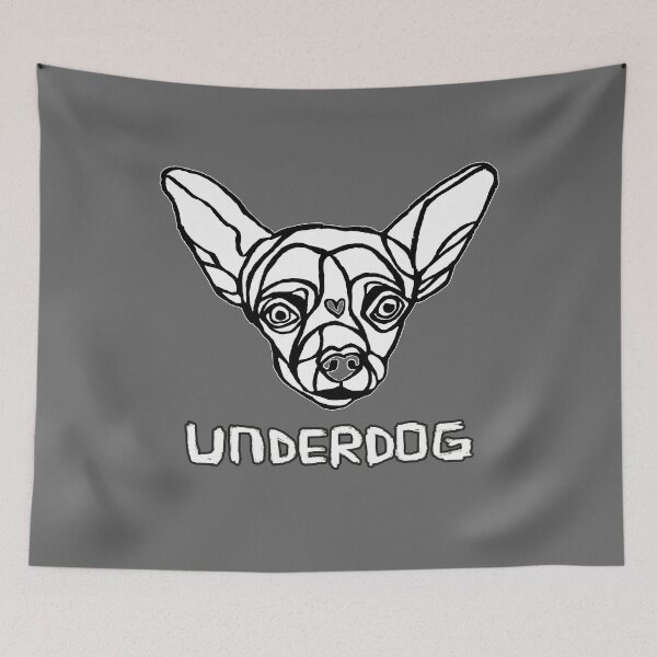 Item preview, Underdog, Small Dog, Funny Chihuahua designed and sold by badlydrawnbabe.