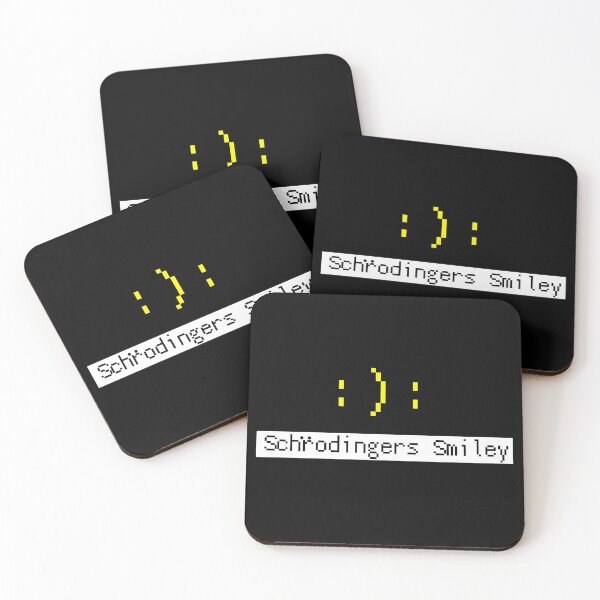 Item preview, Schrödinger’s Smiley Encoded Art Emoji designed and sold by DunamisDezign.