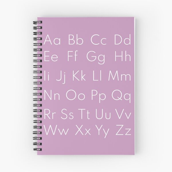 Item preview, ABC Alphabet Letters Wall Art For Kids Room, Playroom, Classroom - Purple Educational Wall Art designed and sold by thelustrous.
