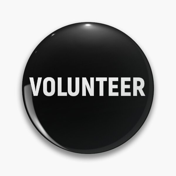 Item preview, Volunteer, design for black t-shirt, dark shirt, gift for volunteers designed and sold by beakraus.