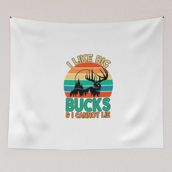 Item preview, funny sarcastic saying I Like Big Bucks and I Cannot Lie gift Birthday Meme boyfriend girlfriend designed and sold by joygift369.