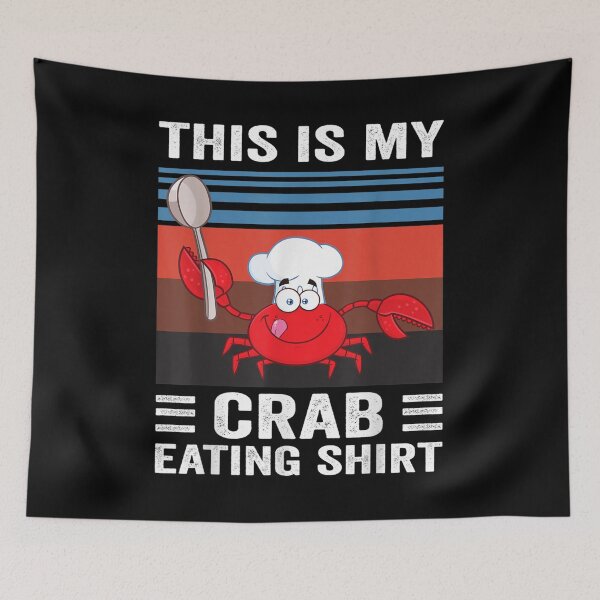 Item preview, National Crab Fest Seafood Pun This Is My Crab Eating designed and sold by diesonlost.