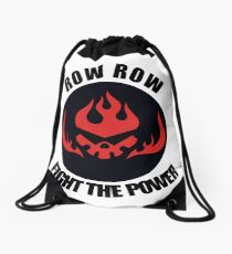 Gurren Lagann Logo - Black Drawstring Bag