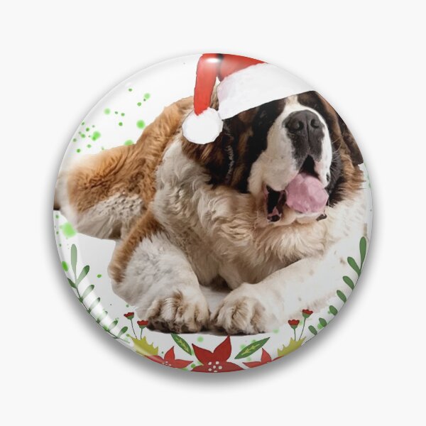Item preview, just a girl who loves st bernards and christmas designed and sold by TheCarrier.