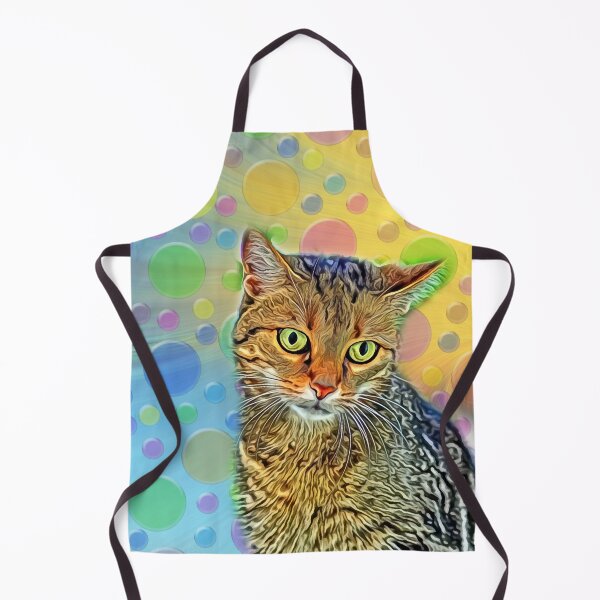 Item preview, Cute kitten - abstract - digital painting designed and sold by MarionsArt.