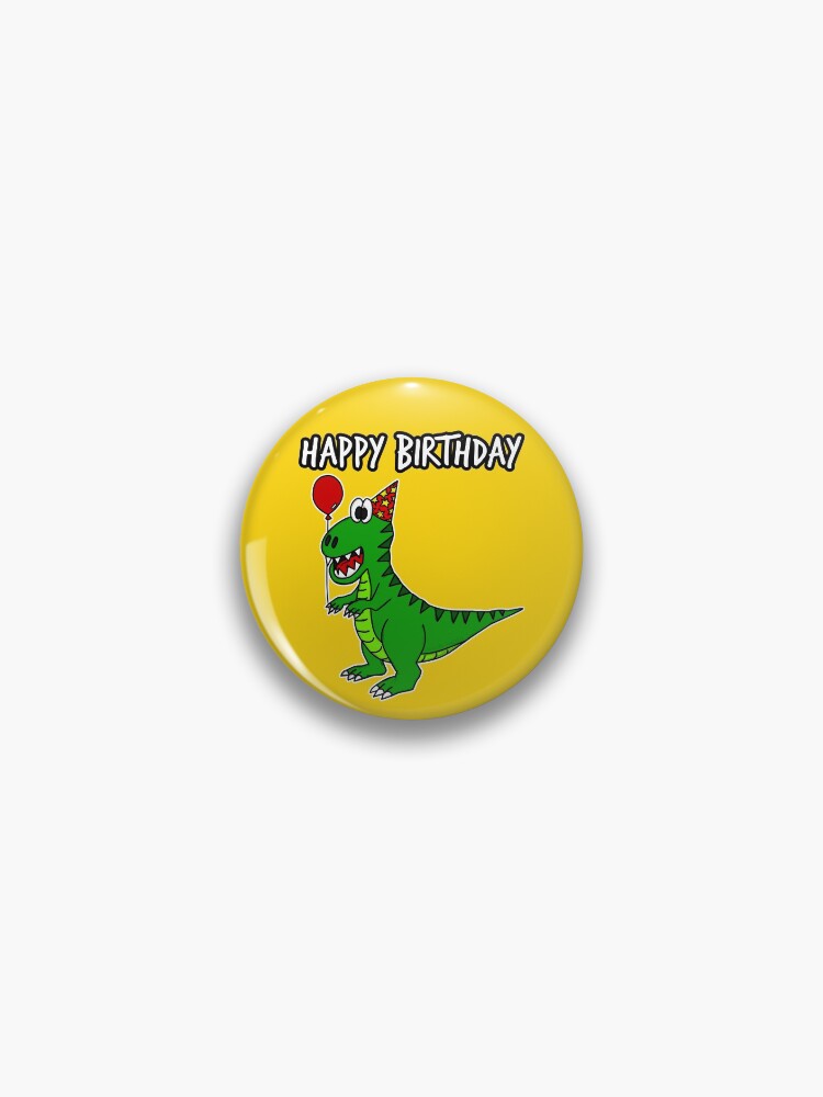 Kitűző - Happy T-rex Kitűző - Happy T-rex