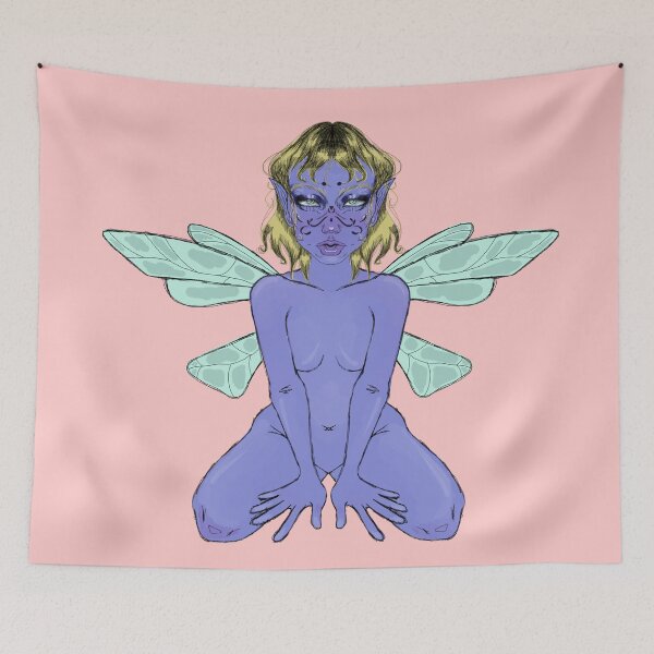 Item preview, Mint Purple Tatooed Fairy designed and sold by n rodriguez.