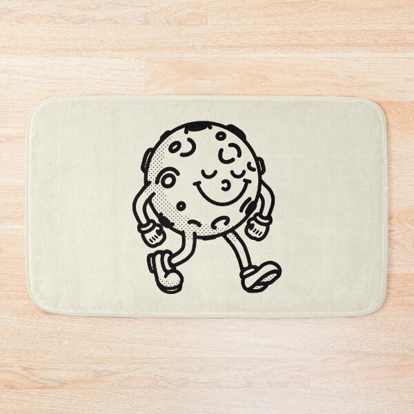 Item preview, Retro cartoon moon designed and sold by Studio Earthling.