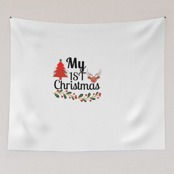 Item preview, Funny Shirt For kids and All My 1ST Christmas designed and sold by Timshop1.