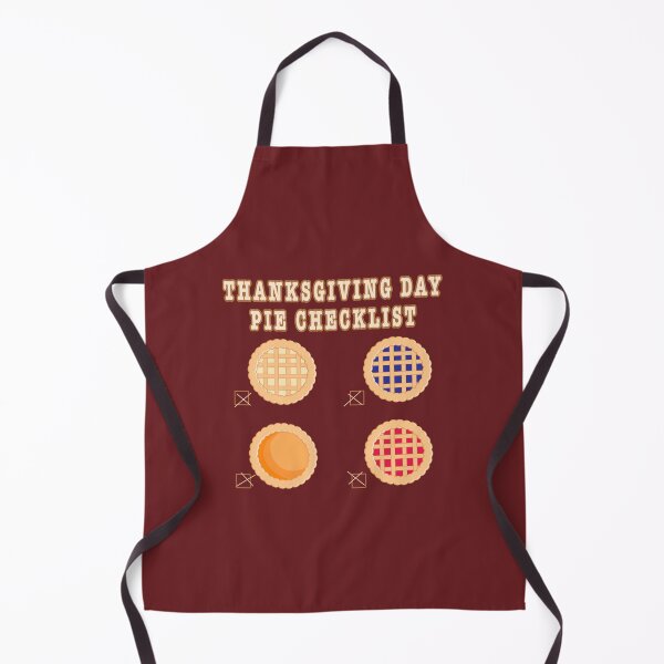 Item preview, Thanksgiving Day Pie Checklist - Funny Thanksgiving designed and sold by skauff.