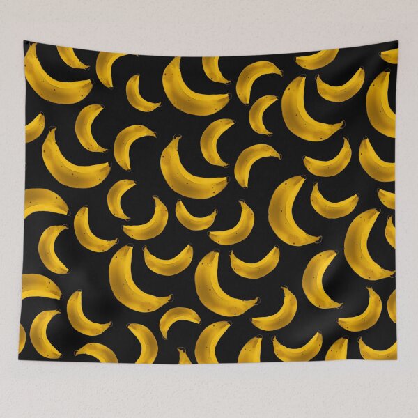 Item preview, Banana pattern, best kitchen decor, great vegan designs designed and sold by Kirei-Lily.