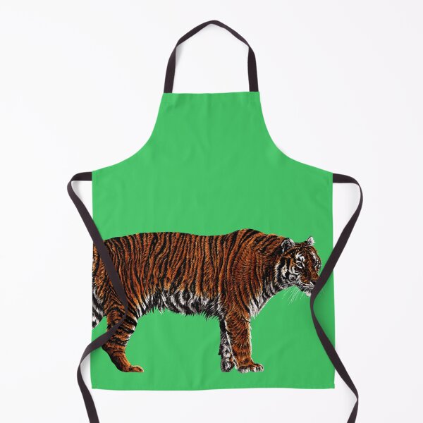 Item preview, Amur tiger green designed and sold by LorenDowding.