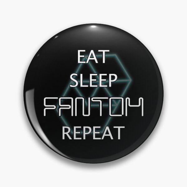 Item preview, Eat Sleep FANTOM Repeat designed and sold by UpNorthArts.