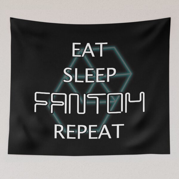 Item preview, Eat Sleep FANTOM Repeat designed and sold by UpNorthArts.