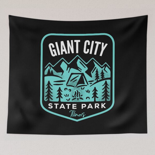 Aperçu de l'œuvre Giant City State Park Illinois créée et vendue par HalpinDesign.