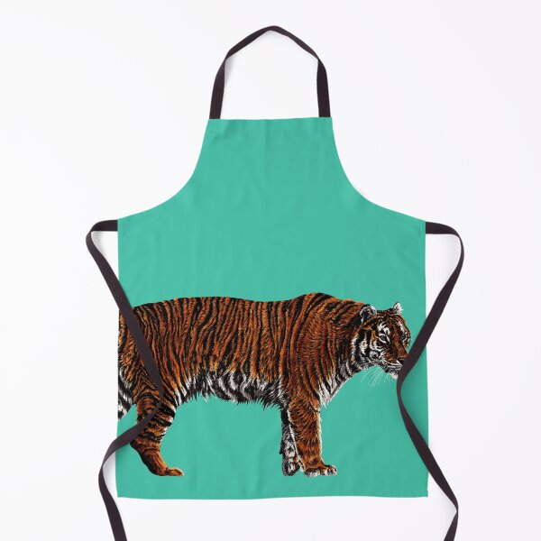 Item preview, Amur tiger blue designed and sold by LorenDowding.