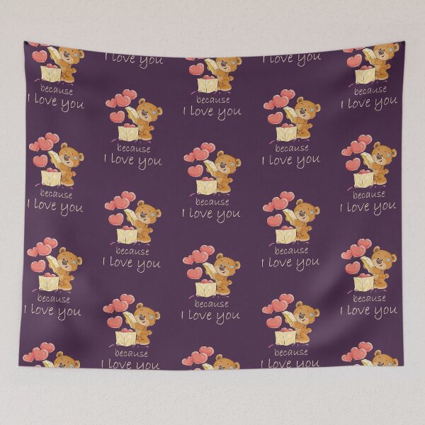 Item preview,  because I love you designed and sold by olafekry.