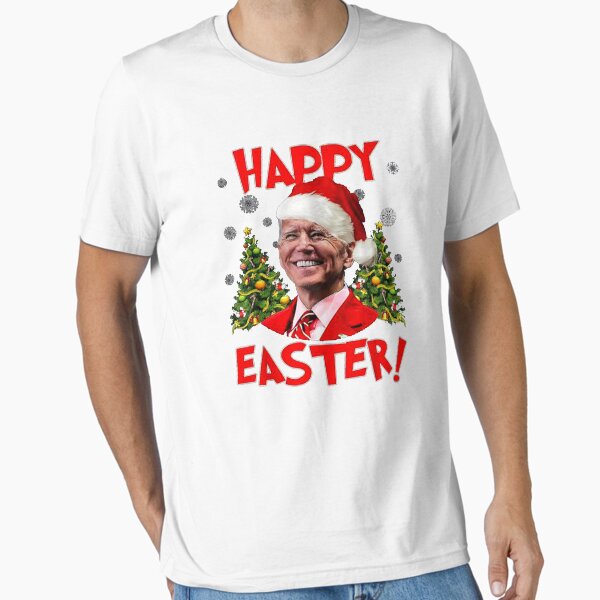Aperçu de l'œuvre Joe Biden drôle et confus Joyeuses Pâques créée et vendue par Han Zo.