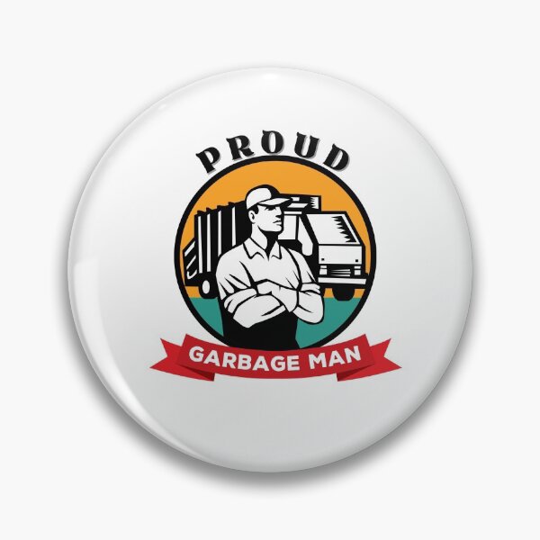 Item preview, Proud Garbage Man - Garbage man designed and sold by Rainbow Designs.