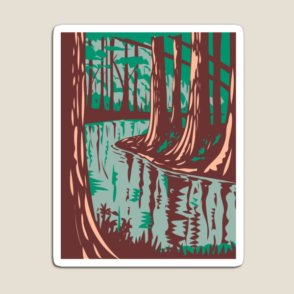 Waterton Lakes Wood Magnet – KolorKard Souvenirs