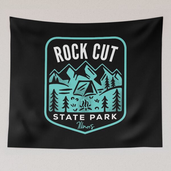 Aperçu de l'œuvre Rock Cut State Park Illinois créée et vendue par HalpinDesign.