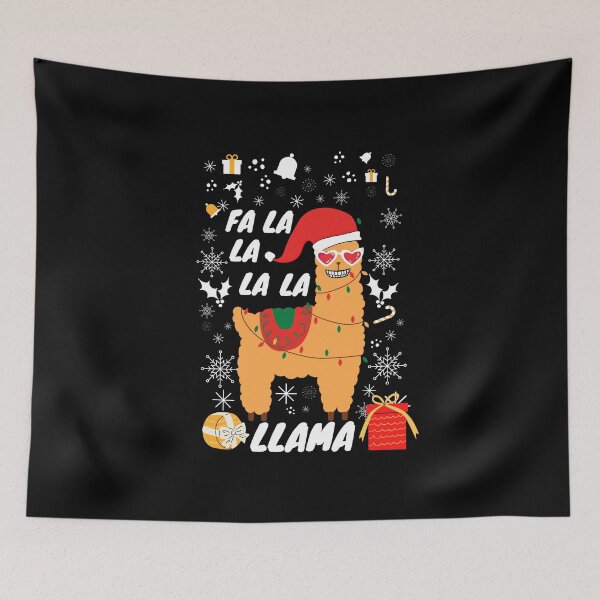 Item preview, Fa La La Llama - Christmas Llama Santa Costume designed and sold by AMINE  ★★★★★.