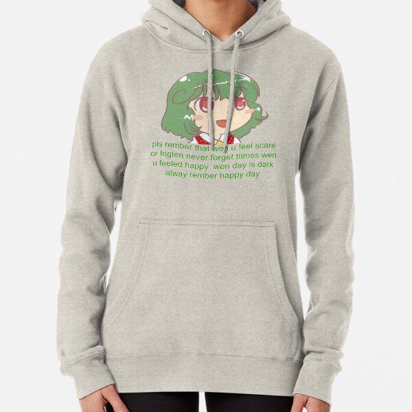 Chibi Yuuka vous réconforte Sweat à capuche épais