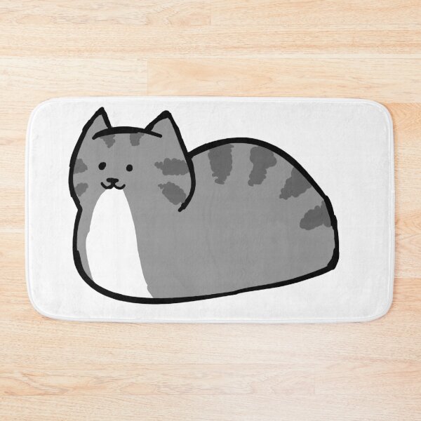 Item preview, Grey Cat Loaf designed and sold by little-ampharos.