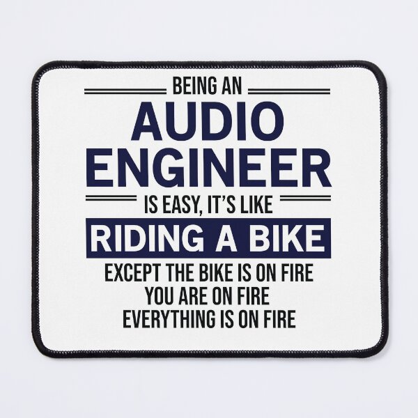 Item preview, Being An Audio Engineer Is Easy designed and sold by woodesigner.