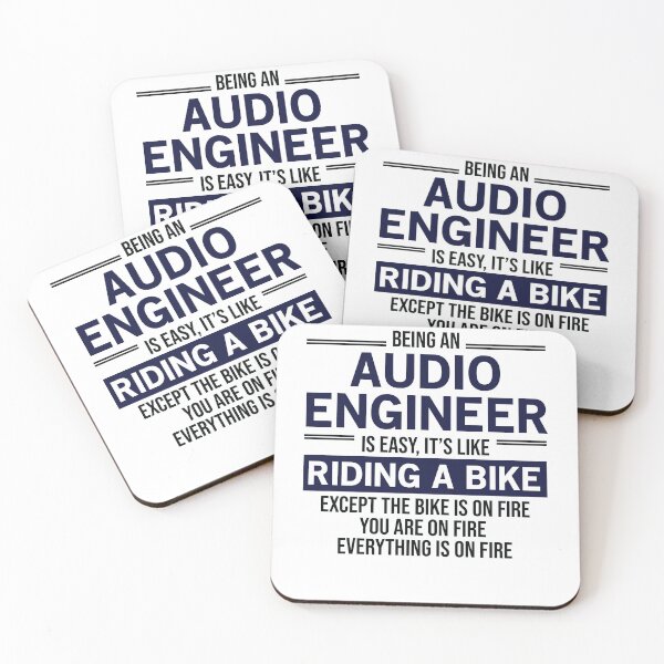 Item preview, Being An Audio Engineer Is Easy designed and sold by woodesigner.
