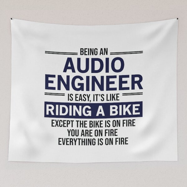 Item preview, Being An Audio Engineer Is Easy designed and sold by woodesigner.