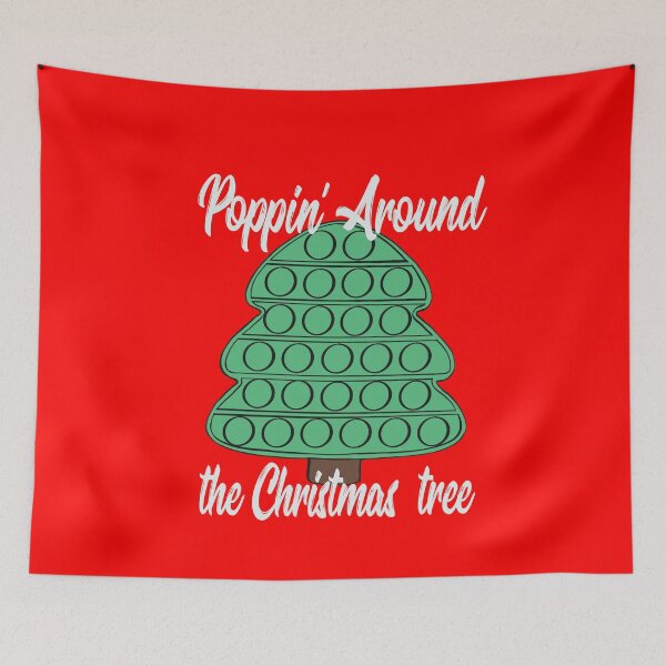Item preview, Christmas Pop Toy, Poppin' Aroud the Christmas tree, kids Christmas 2021 Shirt designed and sold by FreckledBliss.
